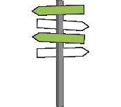 Unit 2 icon - sign post